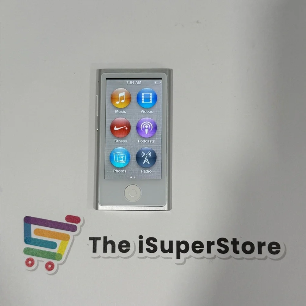 Apple iPod Nano 7th Gen 16GB Silver - Like New + 1 YR Warranty